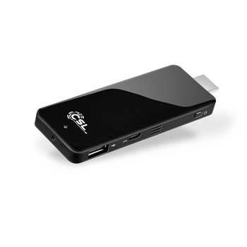 Mini PC - CSL PC on a Stick / Win 10 - Silent HDMI-Stick mit Intel QuadCore